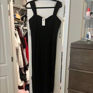 Black Sweetheart Sheath Cocktail Dress